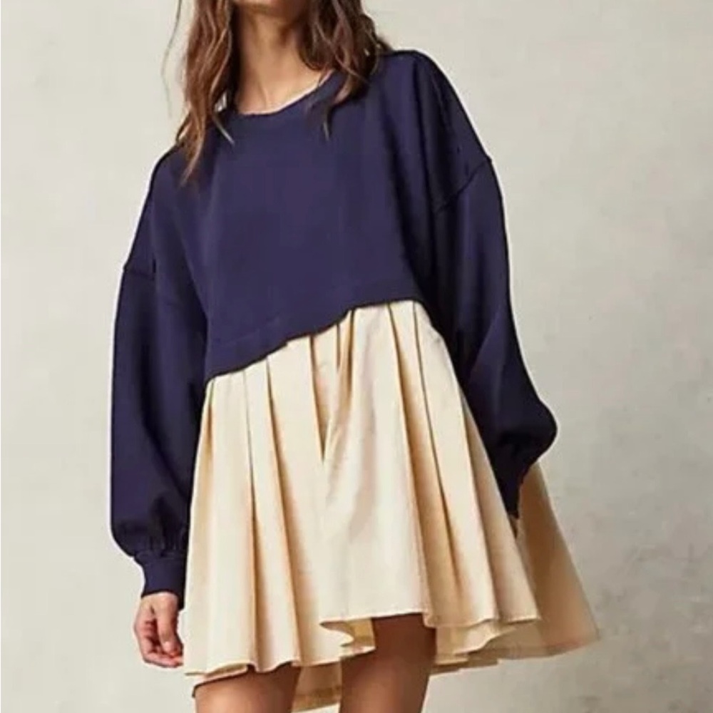 Free People Eleanor Sweatshirt Dress